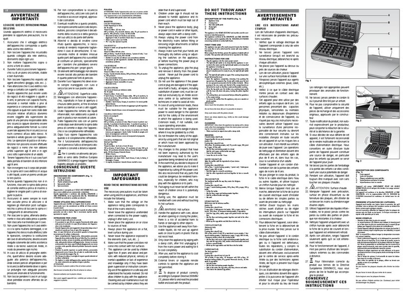 ARIETE 187 instructions