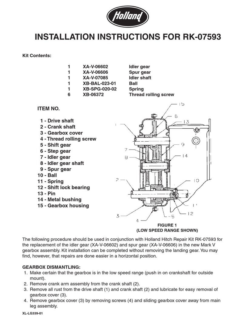 Holland RK-07593 installation instructions