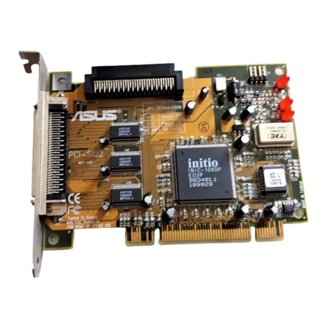 Asus PCI-SIU2 User manual Asus PCI-SIU2 User manual