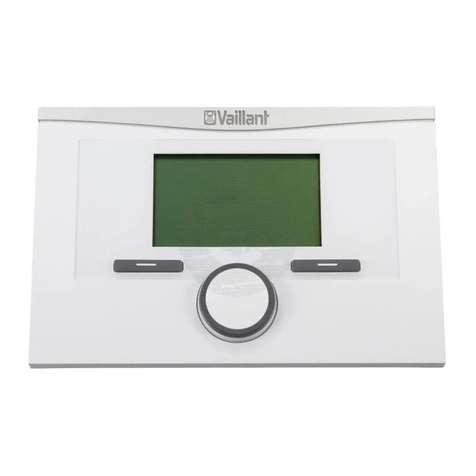 Vaillant timeSWITCH VTS 160 User manual
