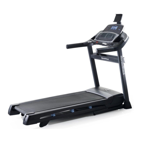 NordicTrack C 970 Pro Treadmill User manual