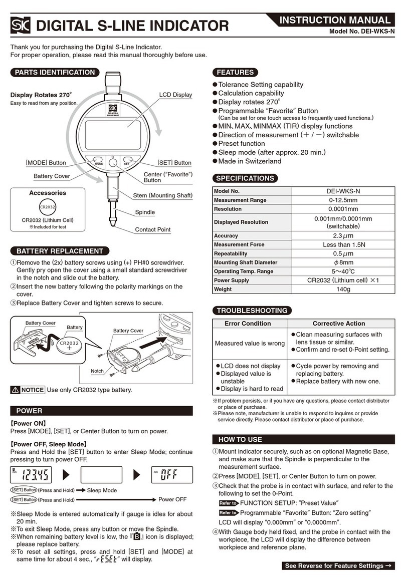 Niigata seiki DEI-WKS-N instruction manual