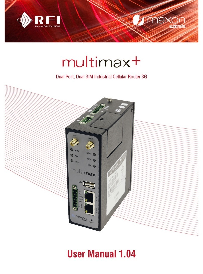 RFI Multimax+ user manual