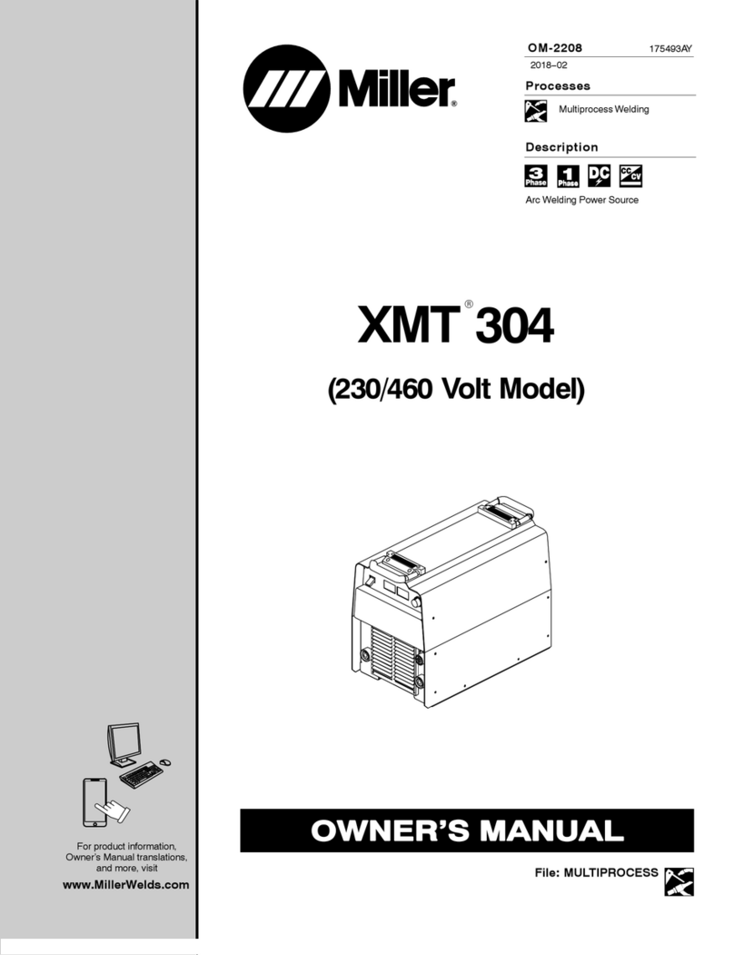 Miller XMT 304 User manual