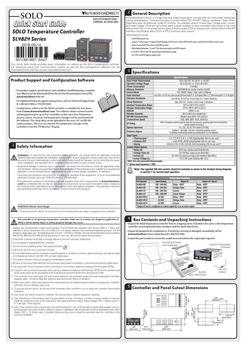 AutomationDirect SOLO quick start guide