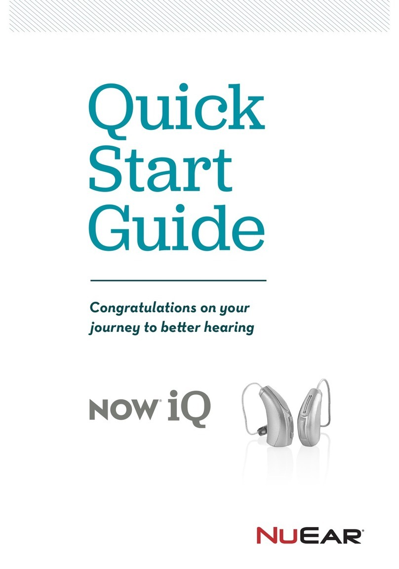 NuEar NOW iQ RIC 312t User manual