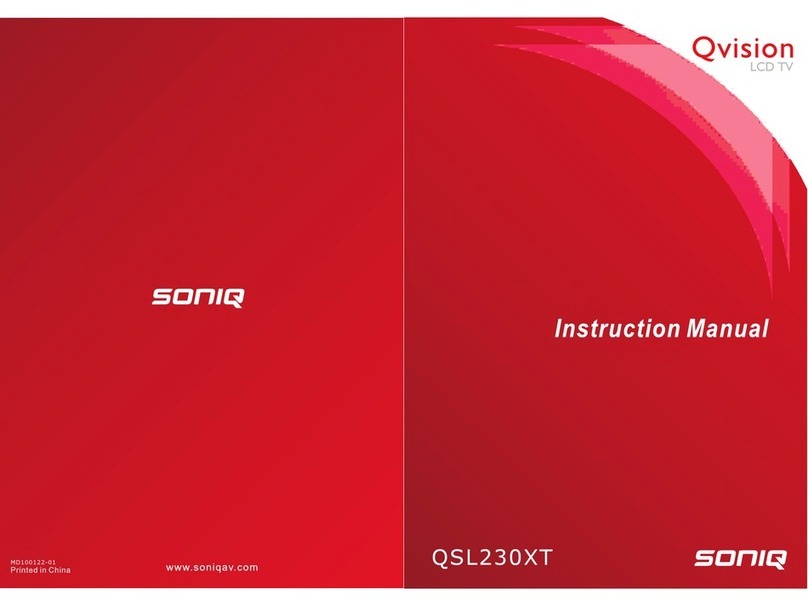 SONIQ QSL230XT User manual SONIQ QSL230XT User manual