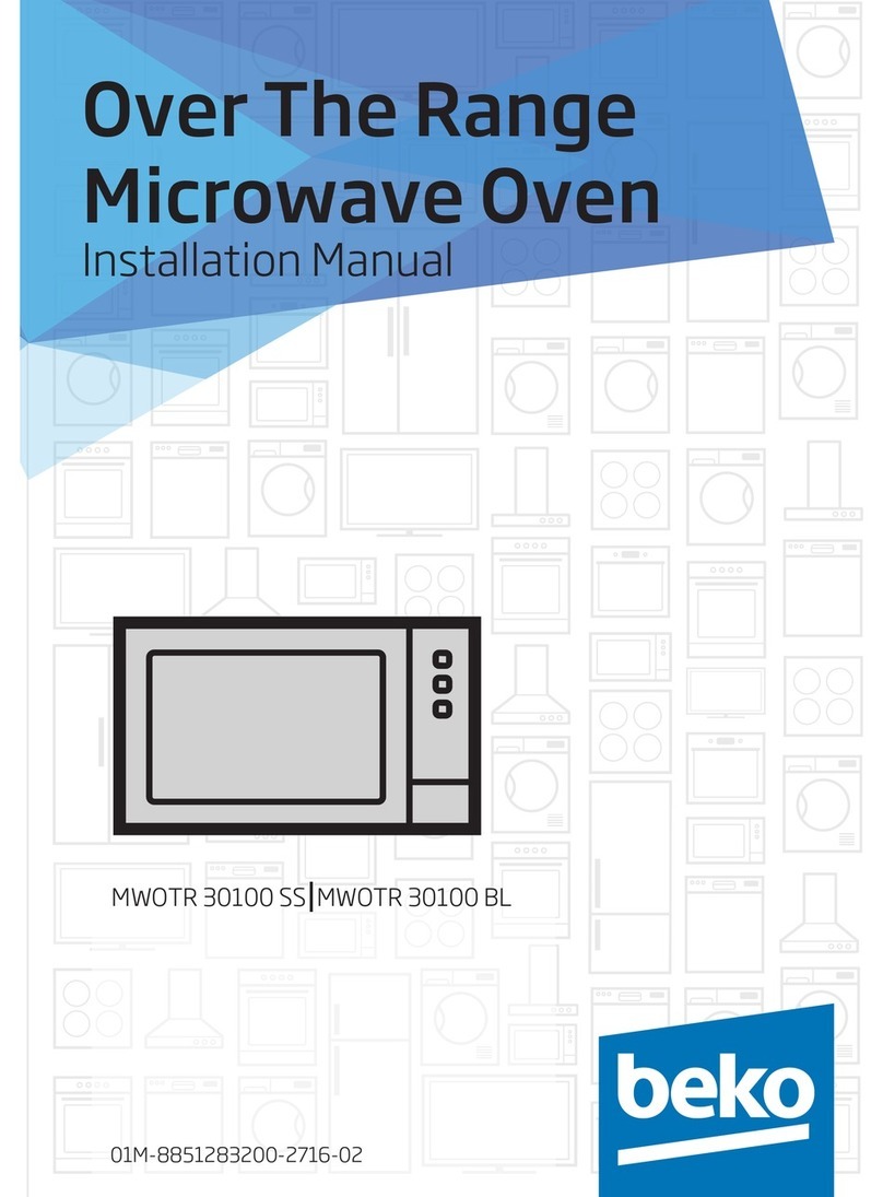 Beko MWOTR 30100 SS User manual Beko MWOTR 30100 SS User manual