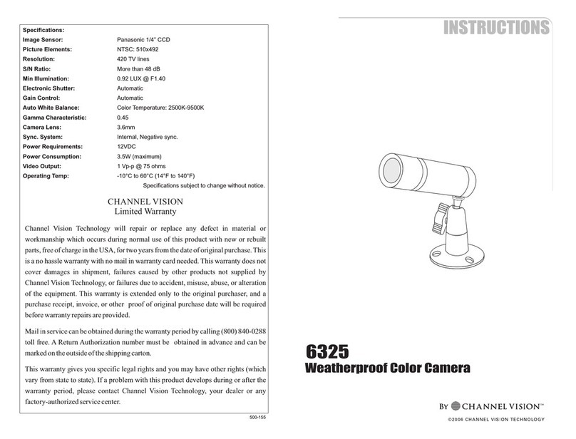 Channel Vision 6325-S instructions