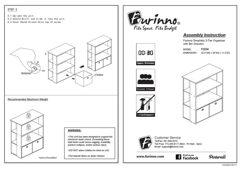 Furinno 13234 User manual Furinno 13234 User manual