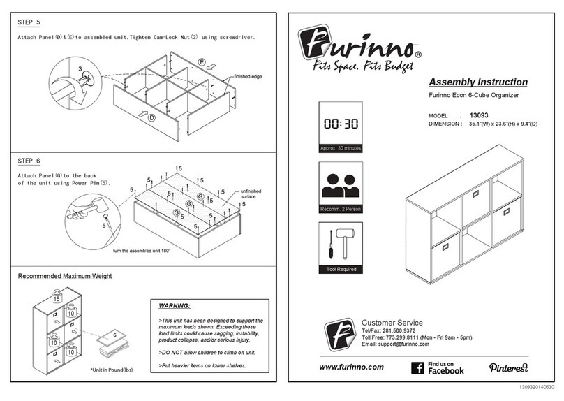 Furinno 13093 User manual Furinno 13093 User manual