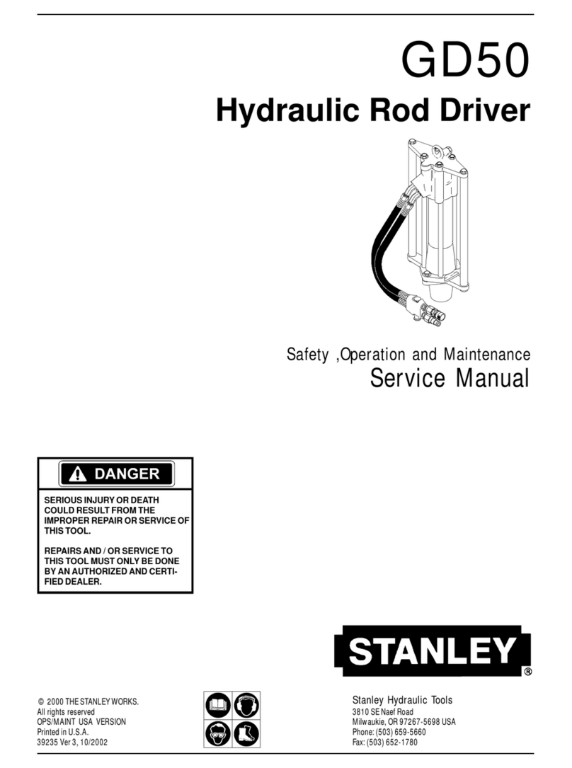 Stanley GD50 Service manual