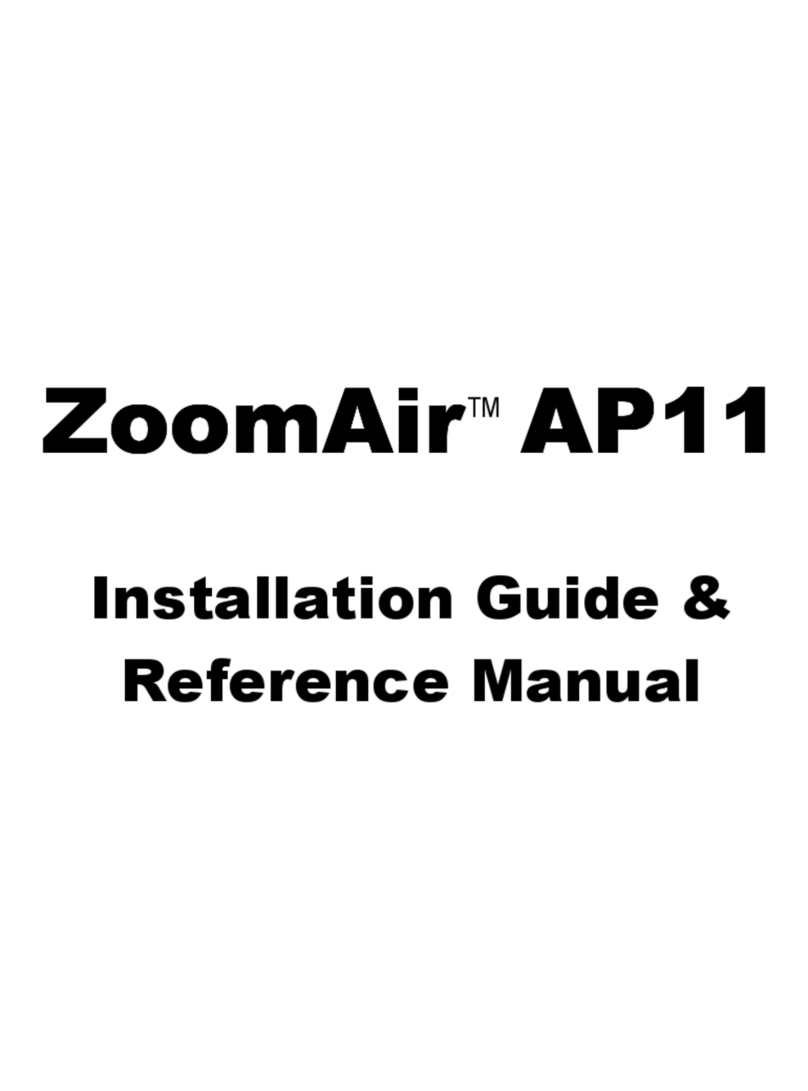 Zoom ZoomAir AP11 installation guide