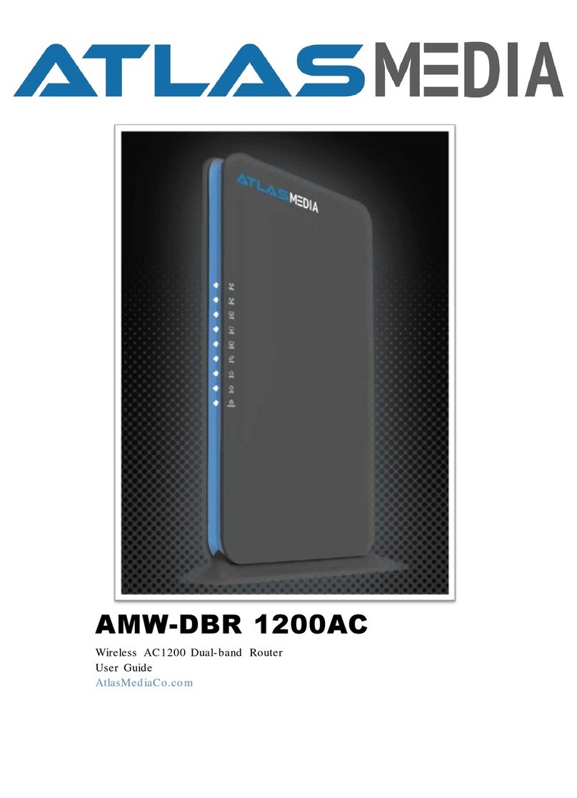 Atlas Media AMW-DBR 1200AC user guide