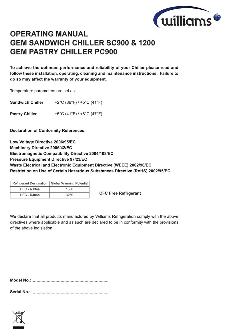 Williams SC900 operating manual