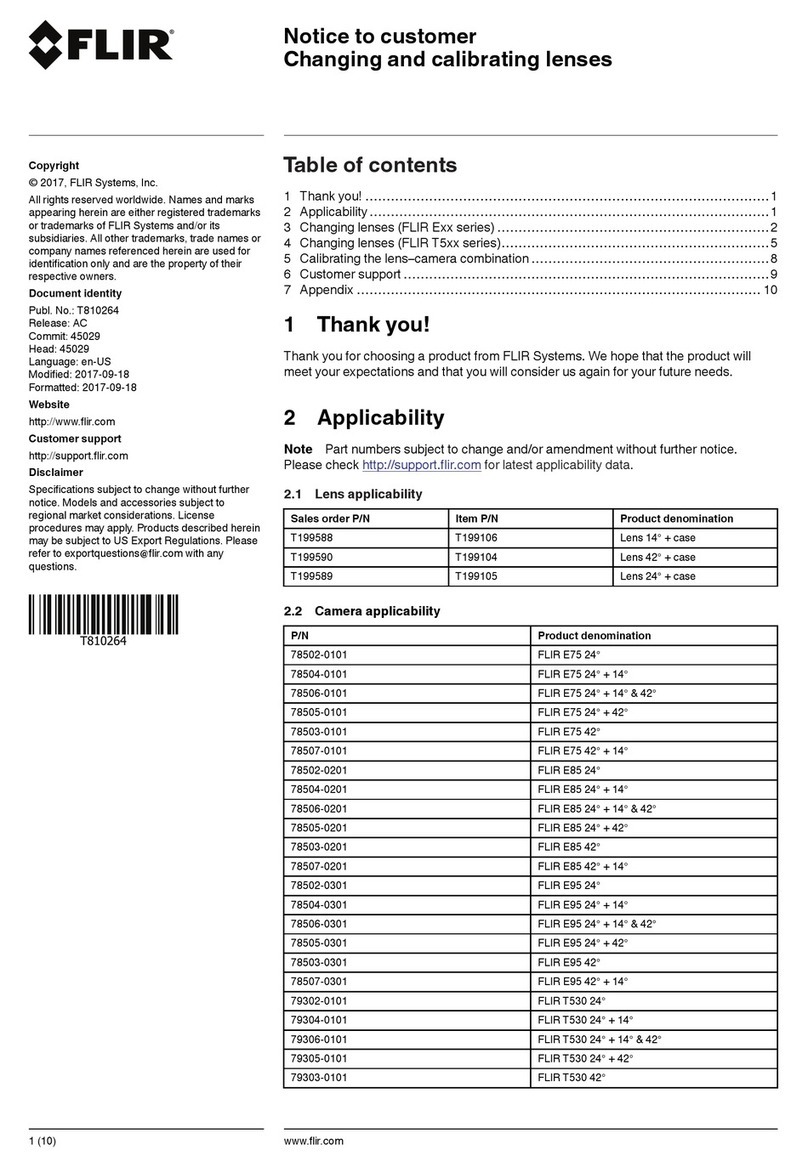 FLIR T199106 User manual