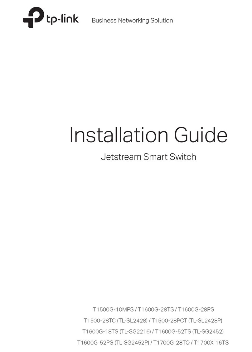 TP-Link JetStream T1500G-10MPS installation guide