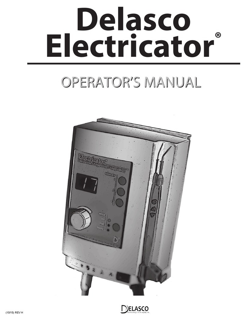 Delasco Electricator Operator's manual