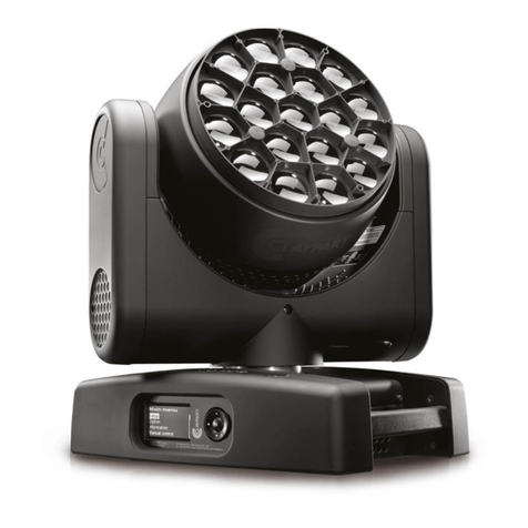 Claypaky K-EYE K20 HCR User manual