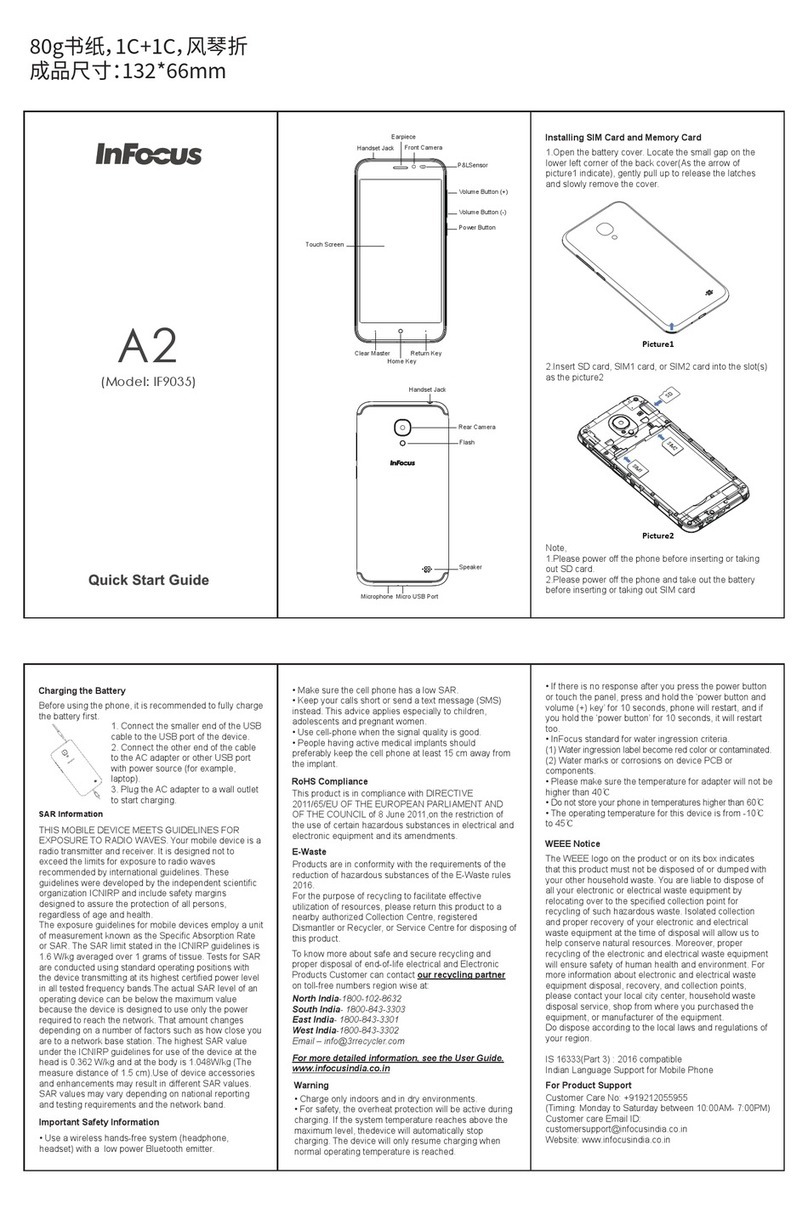 InFocus A2 User manual InFocus A2 User manual