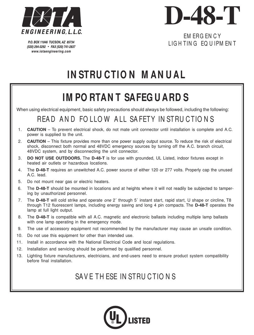 IOTA D-48-T instruction manual