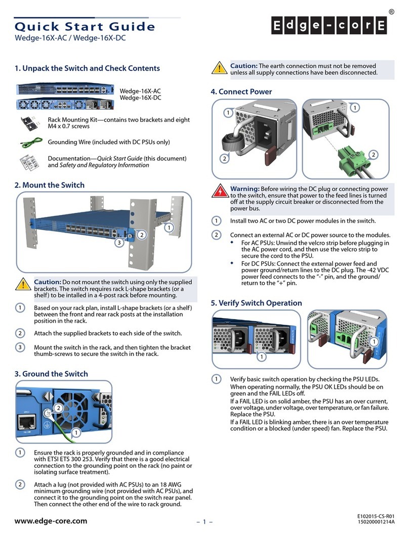 Edge-Core Wedge-16X-AC quick start guide