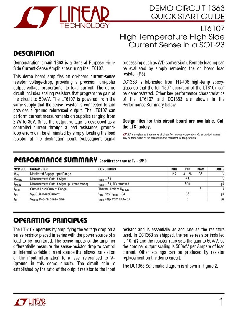 Linear Technology LT6107 User manual