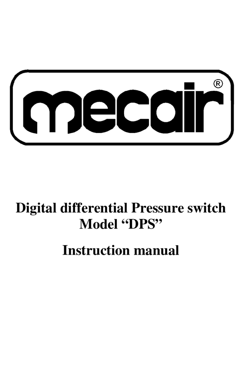 mecair DPS instruction manual