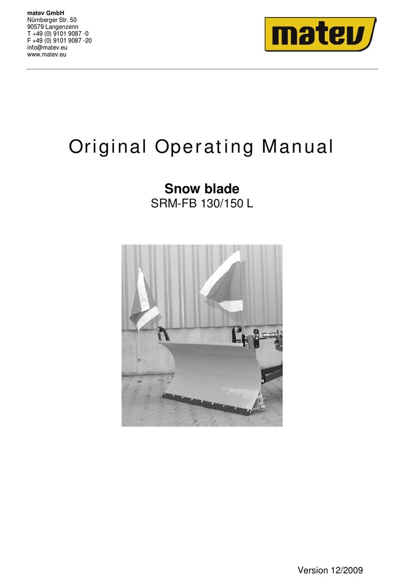 matev SRM-FB 130 Original operating manual