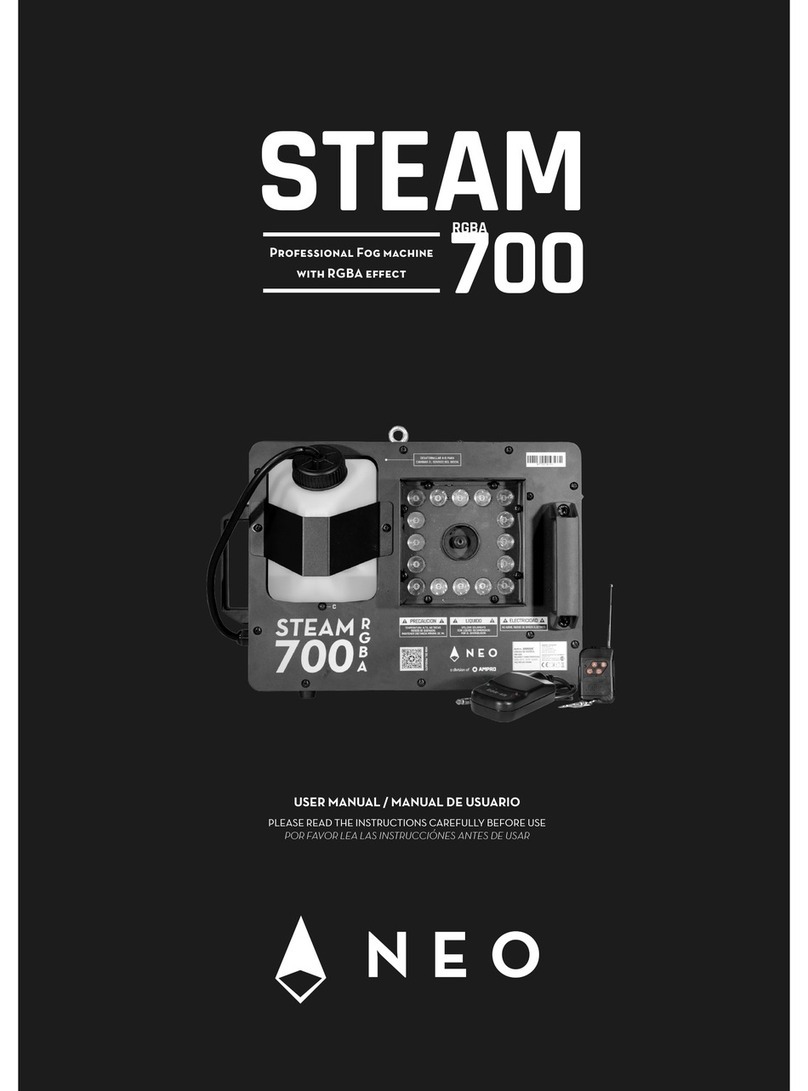 NEO STEAM 700 RGBA user manual