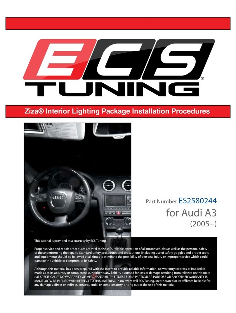 ECS Tuning Ziza ES2580244 Reference guide
