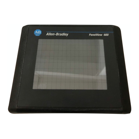 Allen-Bradley PanelView 600 installation instructions