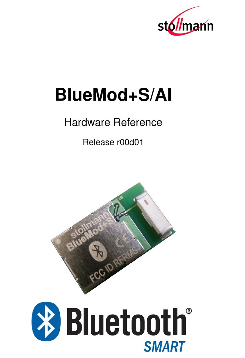 Stollmann BlueMod+S/AI Application guide