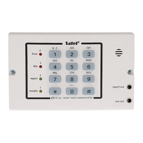 Satel DT-1 Quick installation guide