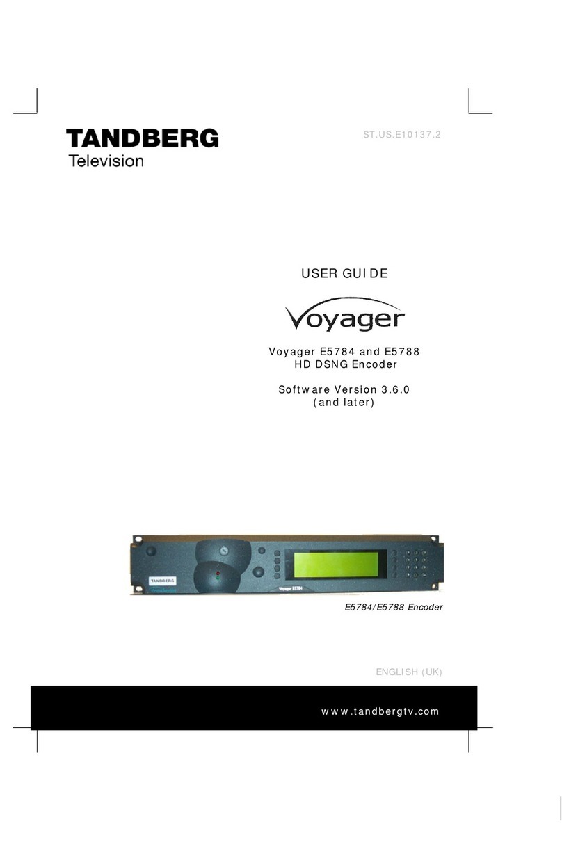 TANDBERG Voyager E5784 user guide