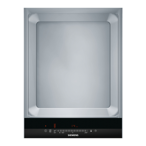 Siemens Teppan Yaki User manual