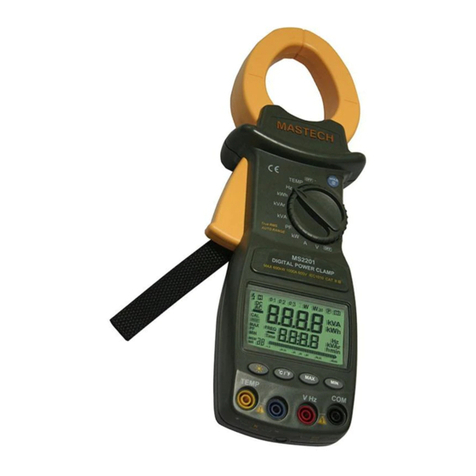 Mastech MS2203 User manual Mastech MS2203 User manual