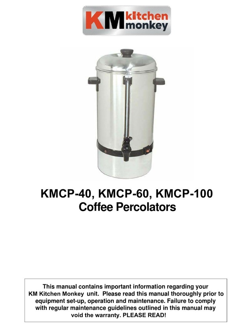 Kitchen Monkey KMCP-60 manual