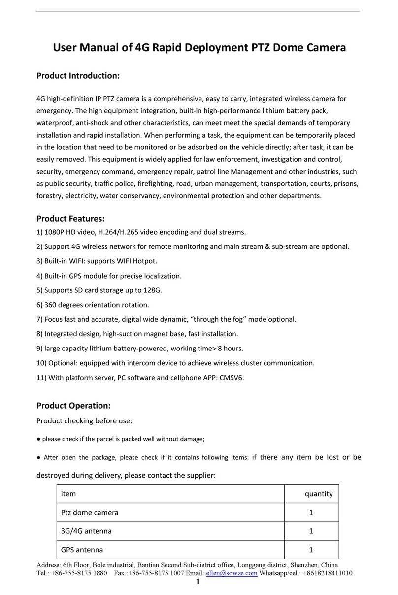 SOWZE SW-BK2030X-4G user manual