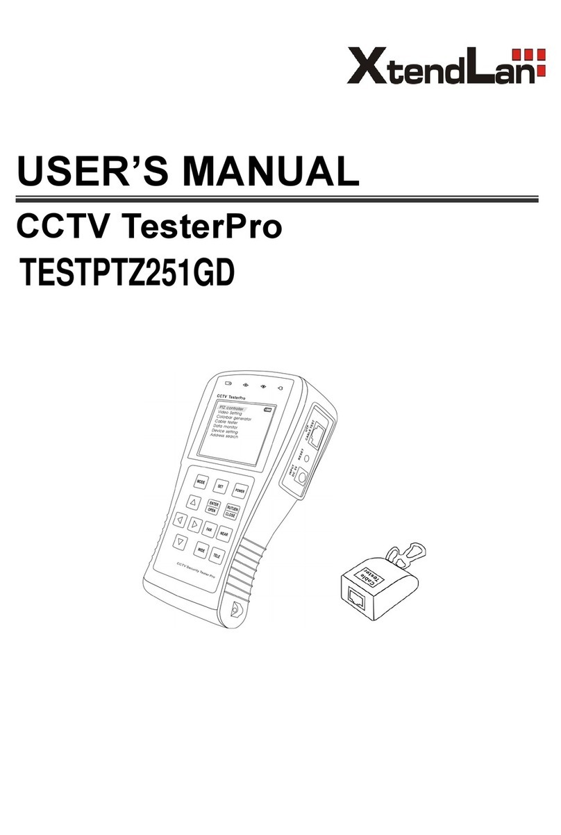 XtendLan TESTPTZ251GD user manual
