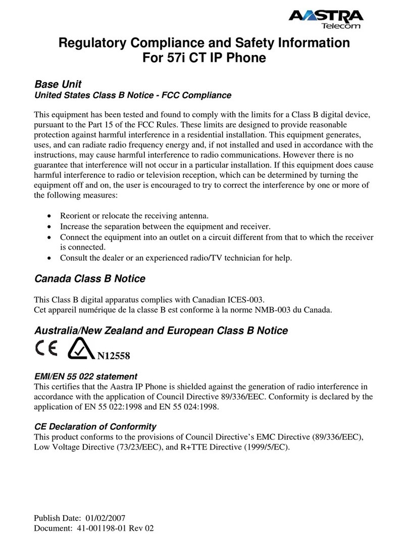 Aastra 57I CT User manual