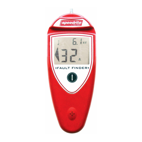Speedrite Fault Finder Handset user manual