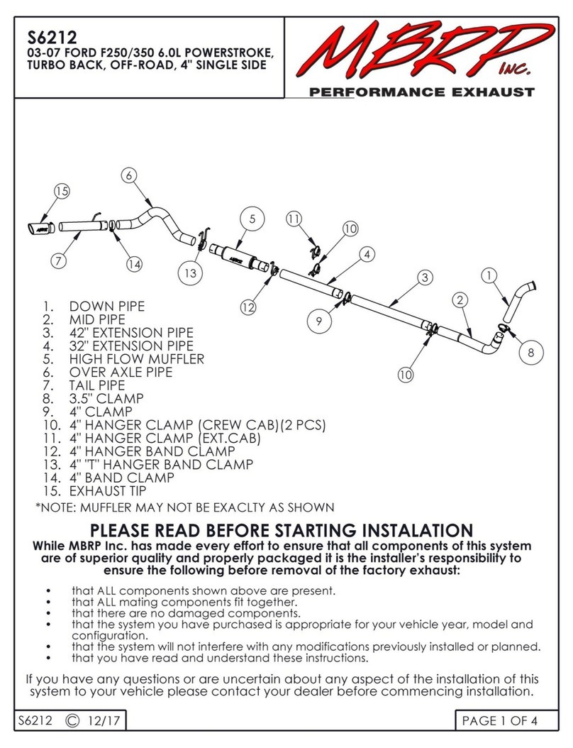 MBRP S6212 installation manual