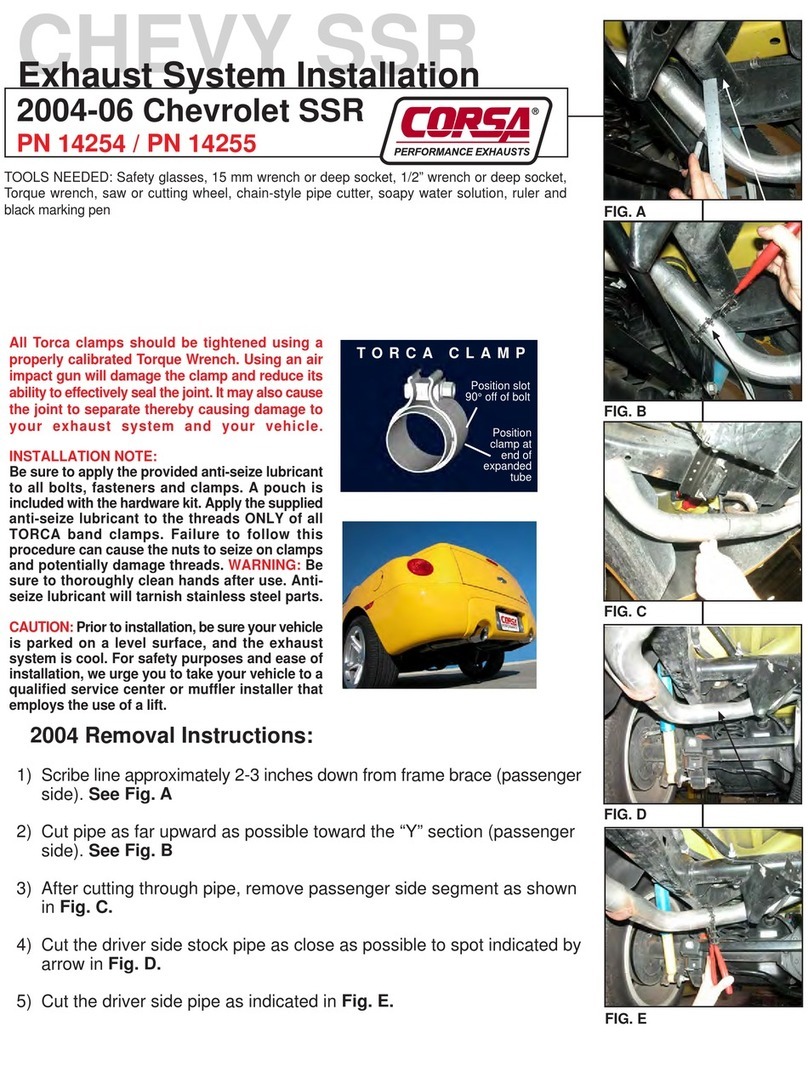 Corsa 14254 installation instructions