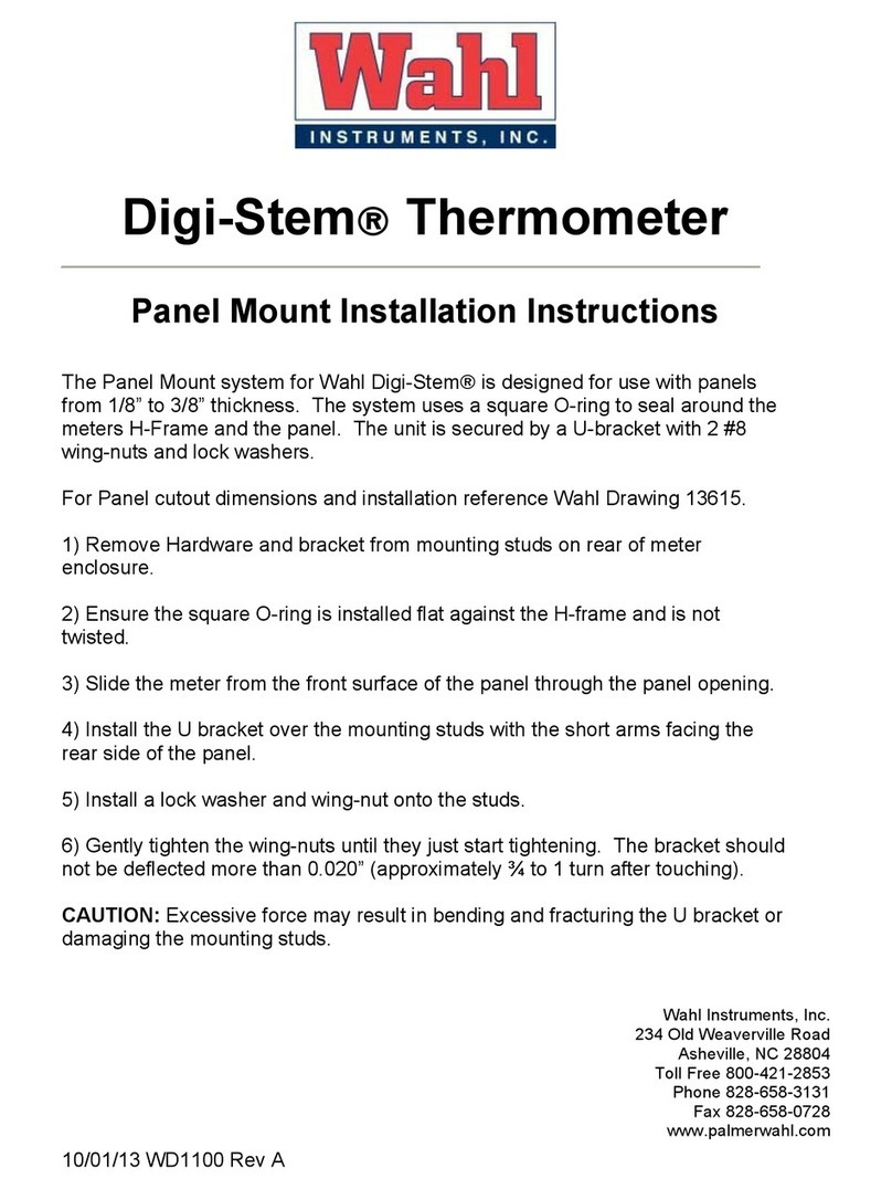 Wahl Digi-Stem User manual Wahl Digi-Stem User manual