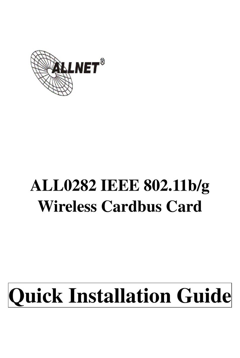 Allnet ALL0282 Quick installation guide Allnet ALL0282 Quick installation guide