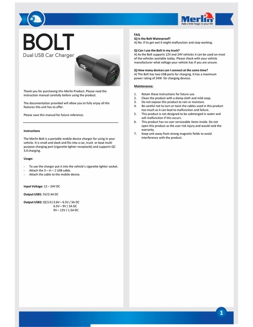 Merlin BOLT manual