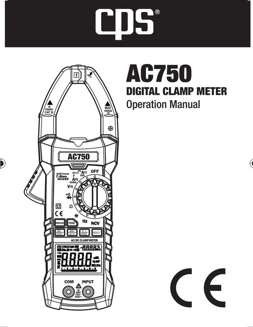 CPS AC750 User manual