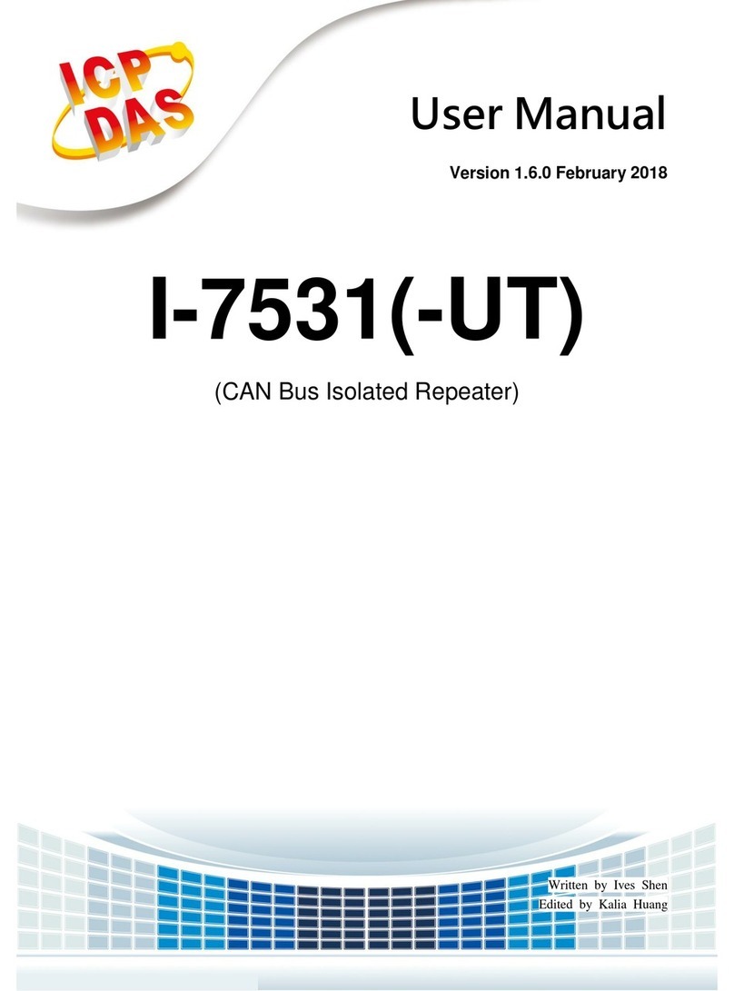ICP DAS USA CAN Repeater I-7531 user manual