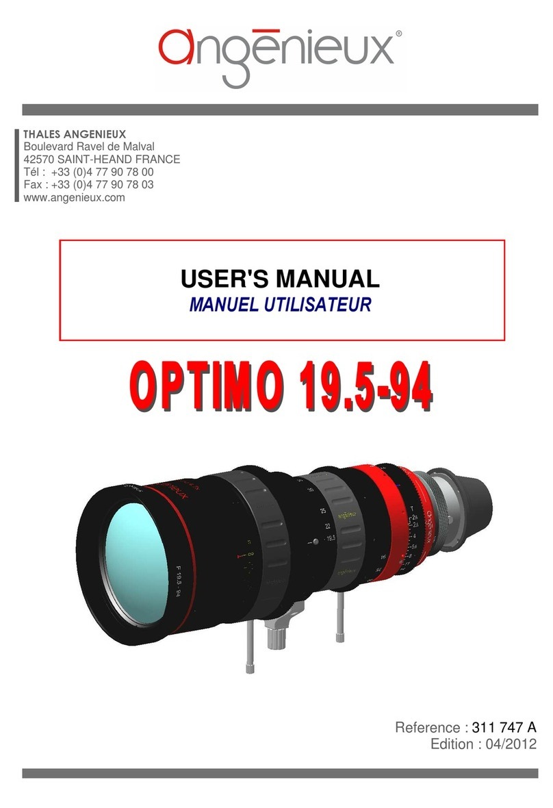 Angenieux OPTIMO 19.5-94 user manual